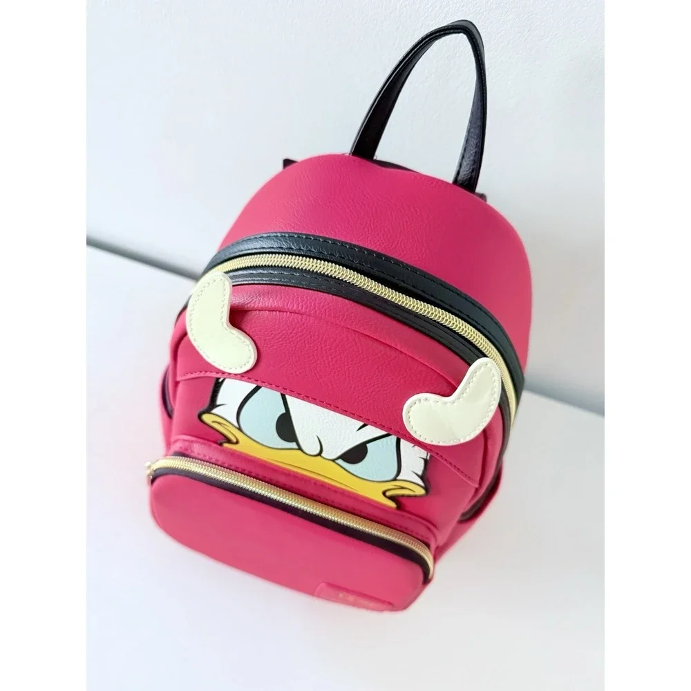 Loungelfy Disney Donald Duck Devil‎ Donald Cosplay Mini-Backpack IN-HAND